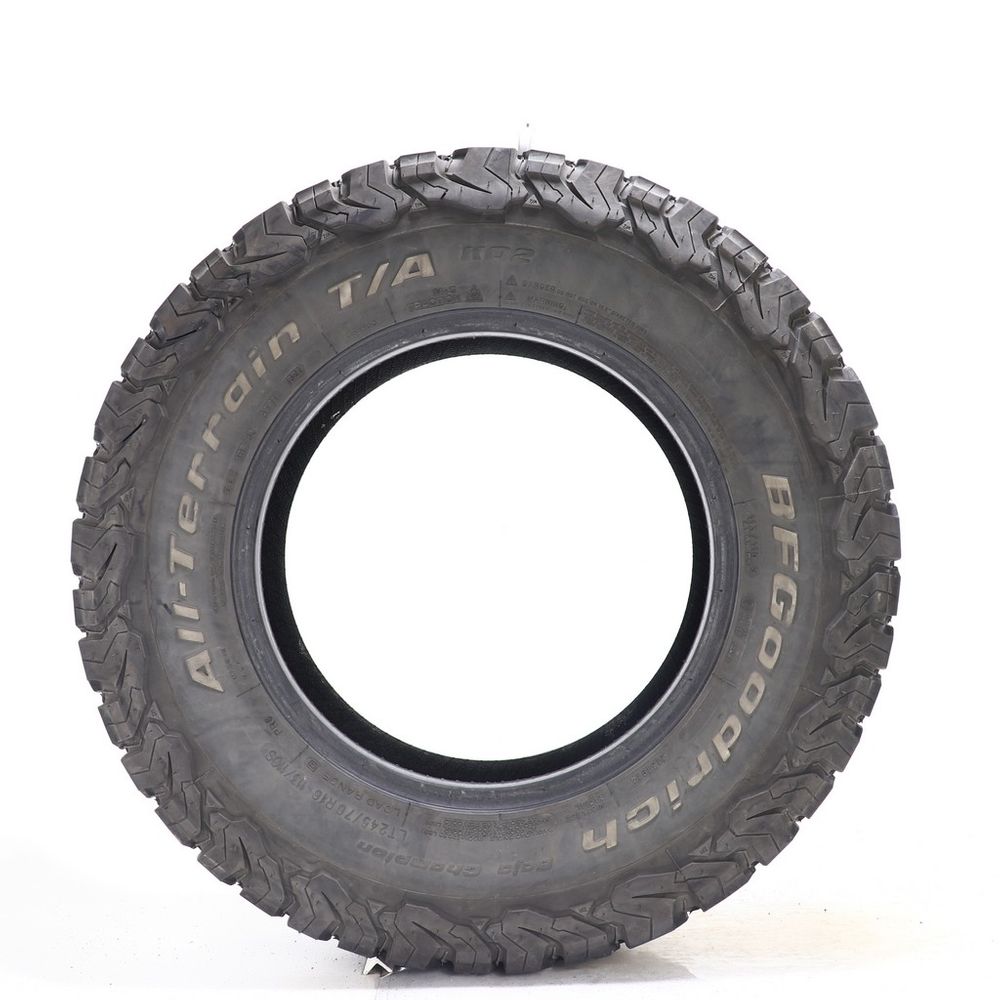 Used LT 245/70R16 BFGoodrich All-Terrain T/A KO2 113/110S D - 8/32 - Image 3