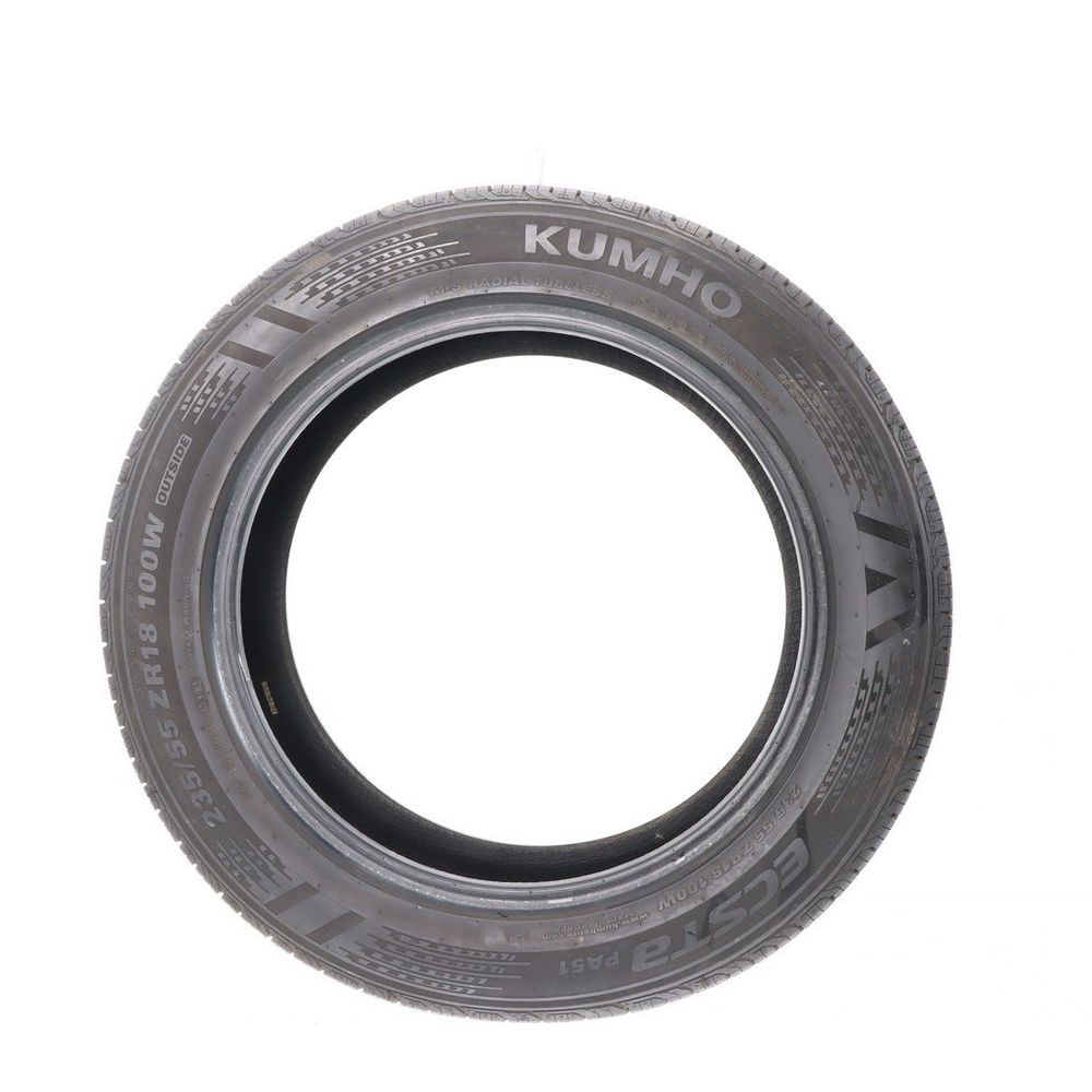 Set of (2) Used 235/55ZR18 Kumho Ecsta PA51 100W - 8-9/32 - Image 6
