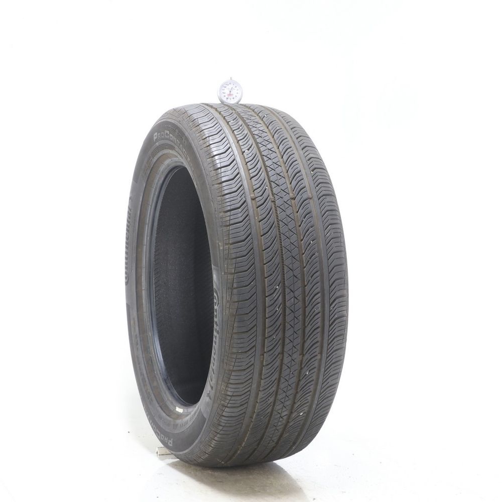 Set of (2) Used 235/55R19 Continental ProContact TX NO 101V - 7-7.5/32 - Image 4