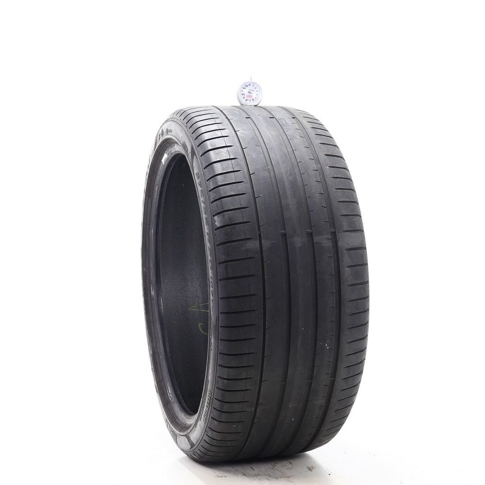 Set of (2) Used 275/35R20 Pirelli P Zero PZ4 Run Flat 102Y - 4.5-5/32 - Image 1