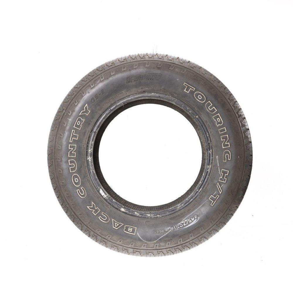 Set of (2) Used 245/70R16 DeanTires Back Country QS-3 Touring H/T 107T - 10.5-11.5/32 - Image 3
