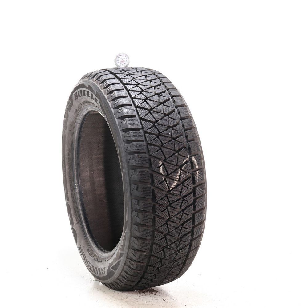 Set of (2) Used 255/55R19 Bridgestone Blizzak DM-V2 111T - 12/32 - Image 1
