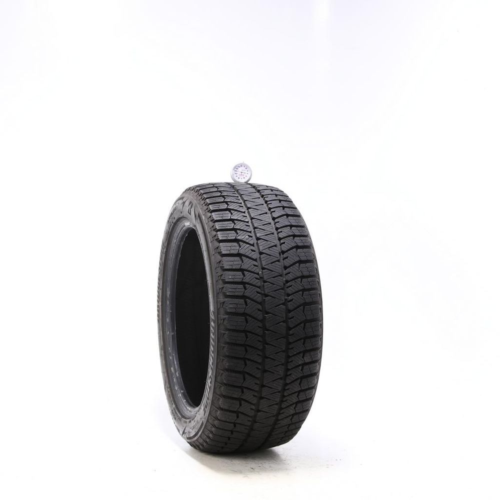 Set of (2) Used 225/50R17 Bridgestone Blizzak WS90 Studless 94H - 8.5-9.5/32 - Image 4
