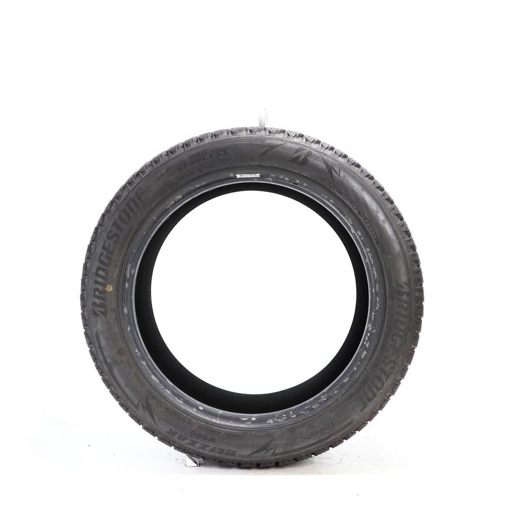 Set of (2) Used 225/50R17 Bridgestone Blizzak WS90 Studless 94H - 8.5-9.5/32 - Image 6