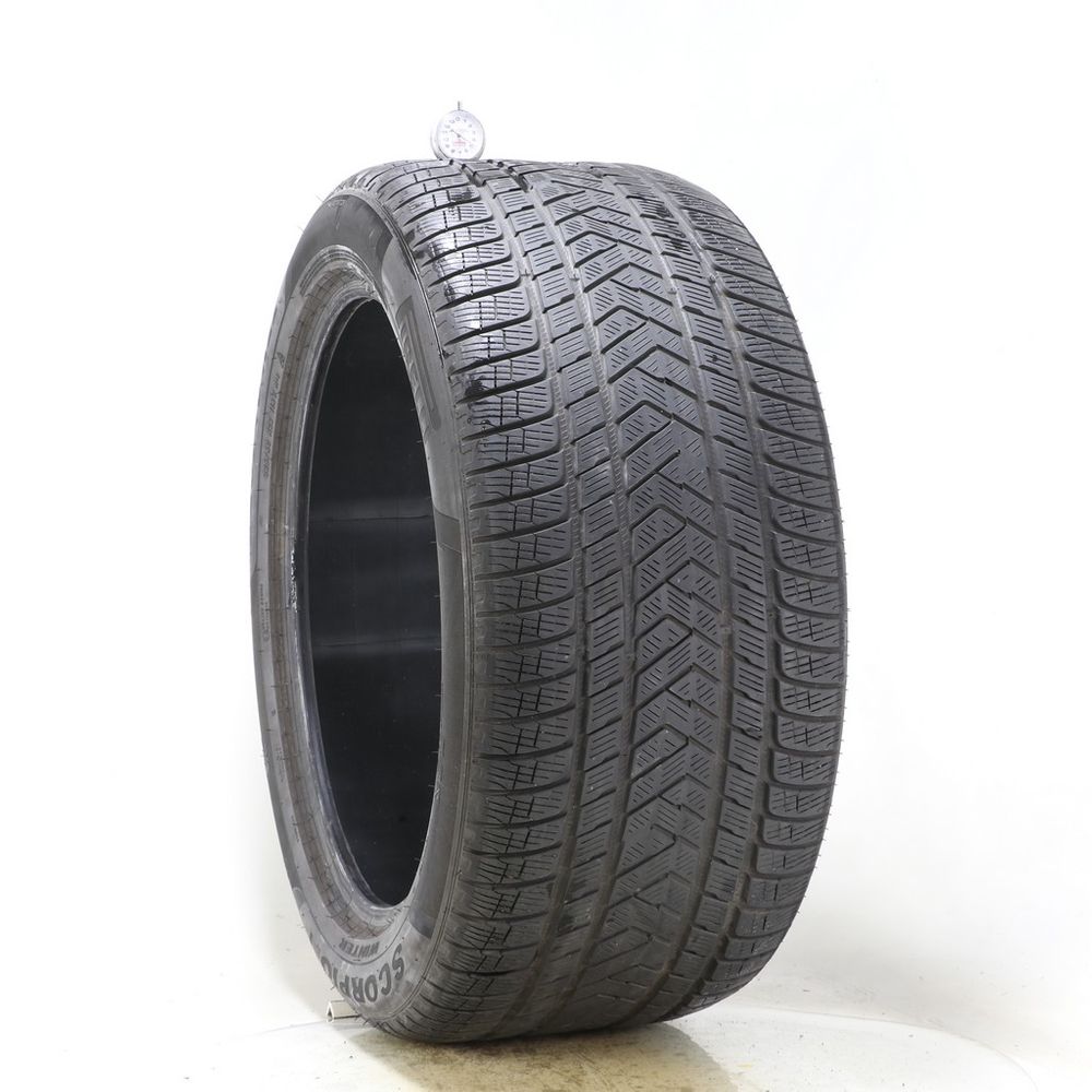 Set of (2) Used 325/40R22 Pirelli Scorpion Winter MO1 114V - 4.5/32 - Image 1