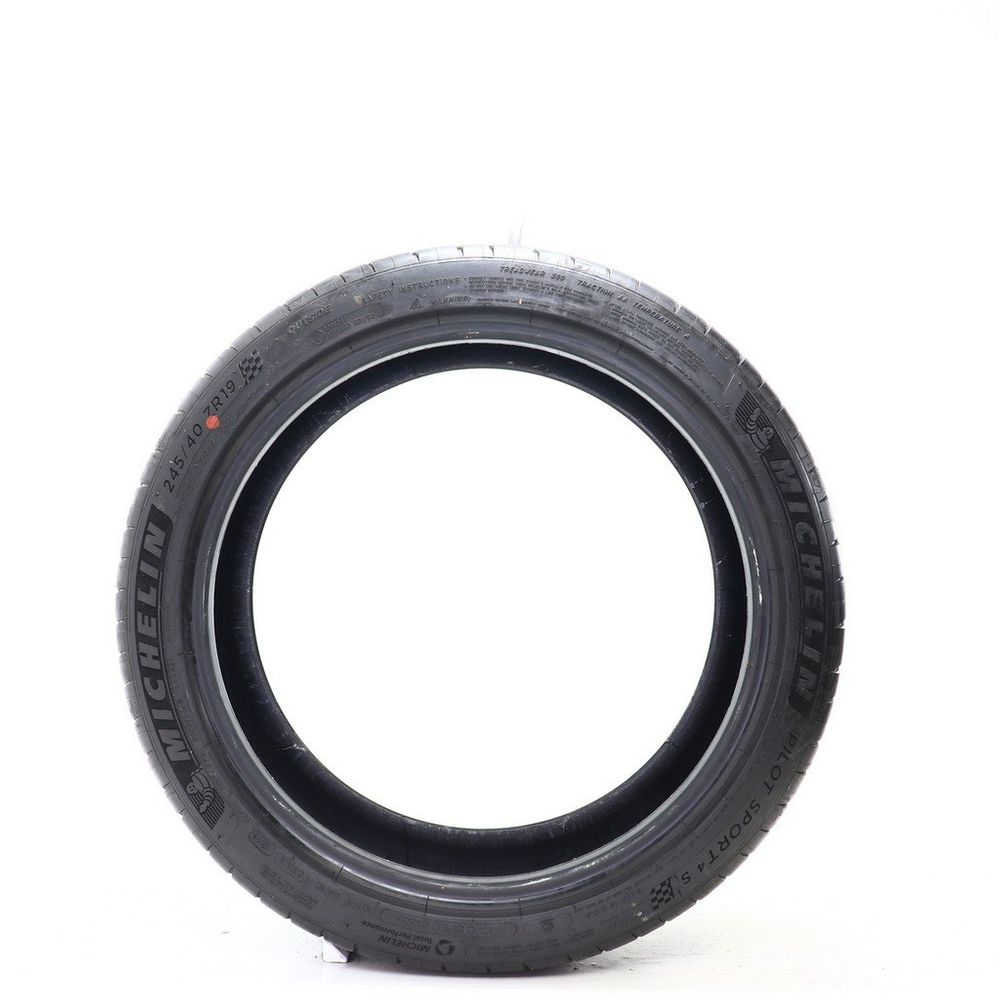 Set of (2) Used 245/40ZR19 Michelin Pilot Sport 4 S ZP 94Y - 8.5/32 - Image 3