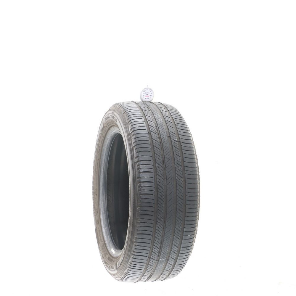 Set of (2) Used 205/55R16 Michelin Premier A/S 91V - 4-4.5/32 - Image 1