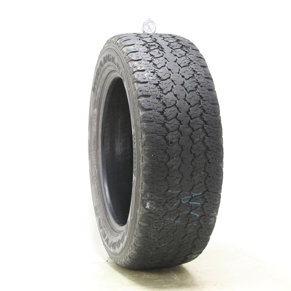 Set of (2) Used LT 265/60R20 Goodyear Wrangler All-Terrain Adventure Kevlar 121/118R E - 5.5-6.5/32 - Image 1