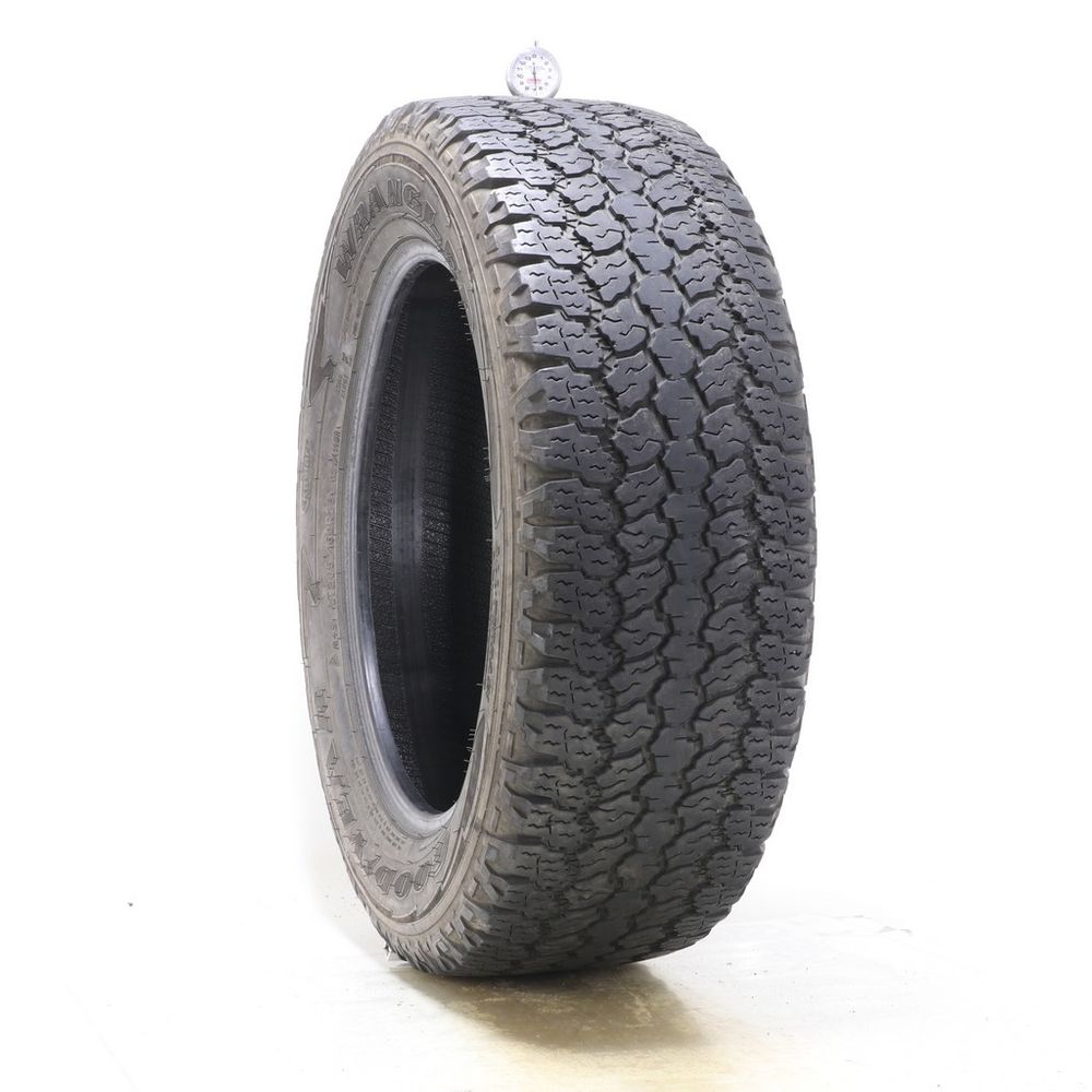 Set of (2) Used LT 265/60R20 Goodyear Wrangler All-Terrain Adventure Kevlar 121/118R E - 5.5-6.5/32 - Image 4