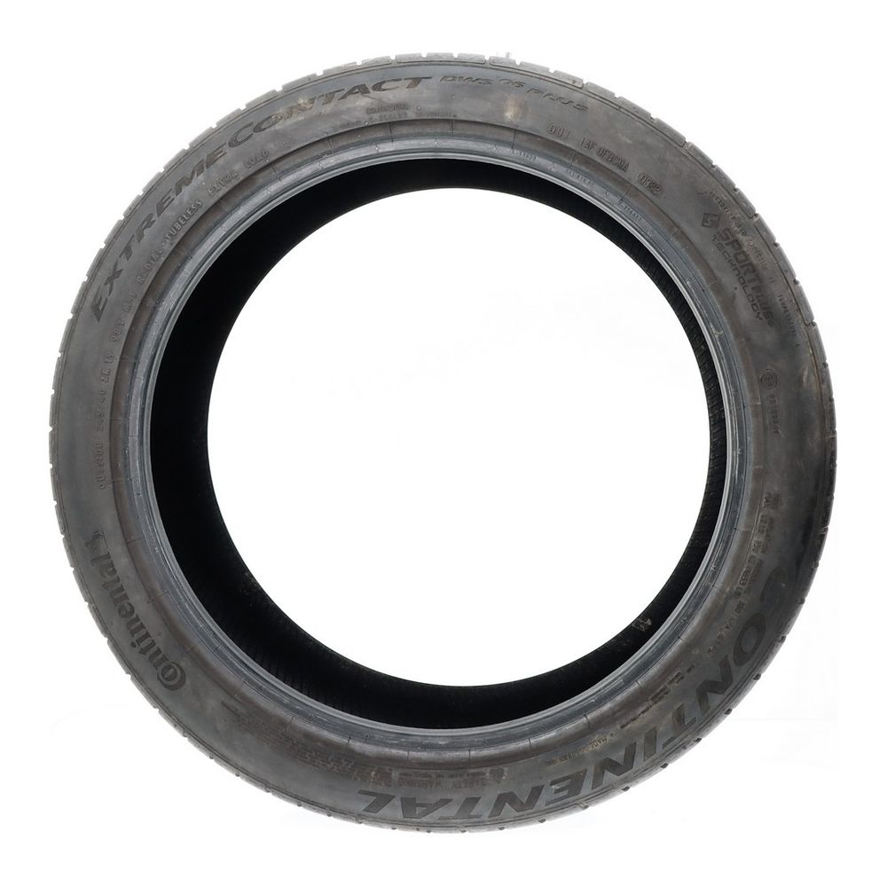 Set of (2) Used 245/40ZR19 Continental ExtremeContact DWS06 Plus 98Y - 9-10/32 - Image 3