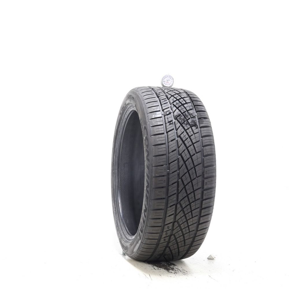 Set of (2) Used 245/40ZR19 Continental ExtremeContact DWS06 Plus 98Y - 9-10/32 - Image 4