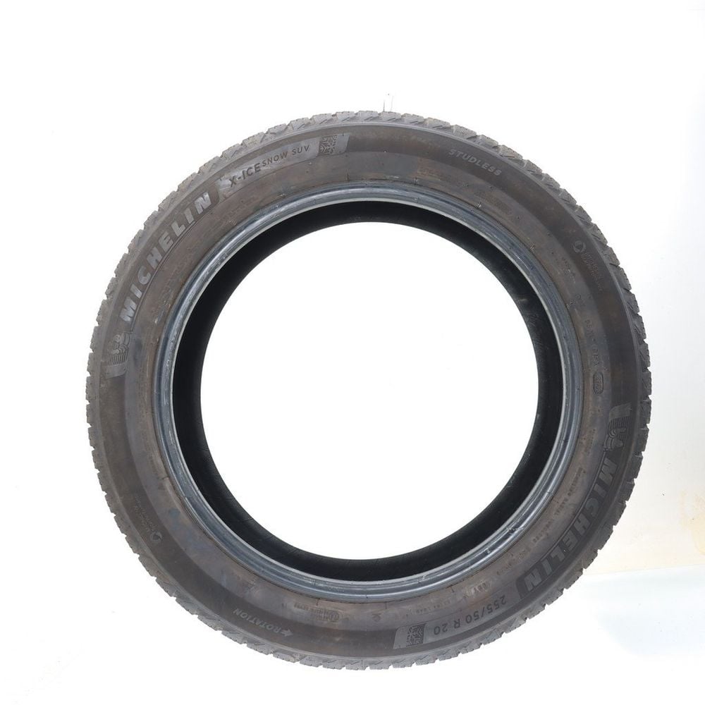 Set of (2) Used 255/50R20 Michelin X-Ice Snow SUV 109T - 9/32 - Image 3