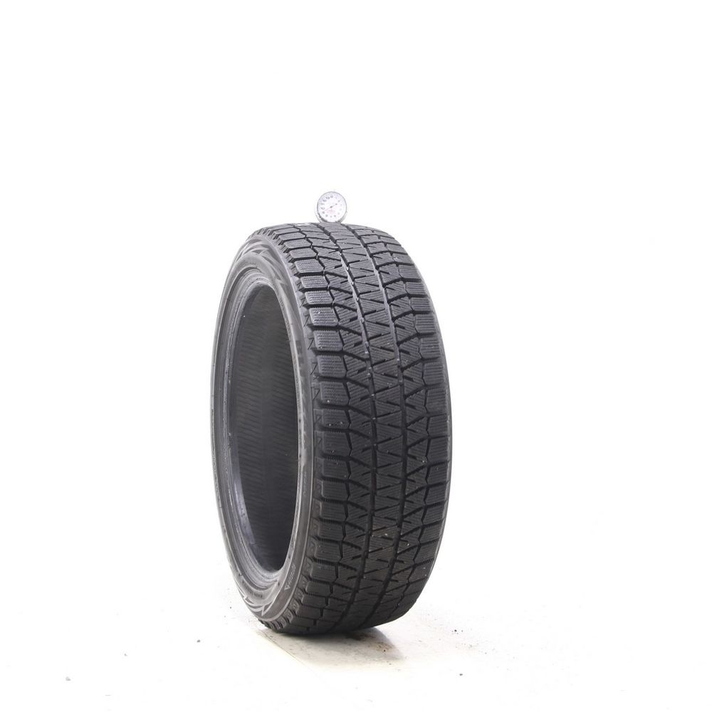 Set of (2) Used 215/45R17 Bridgestone Blizzak WS90 Studless 91T - 9-9.5/32 - Image 1