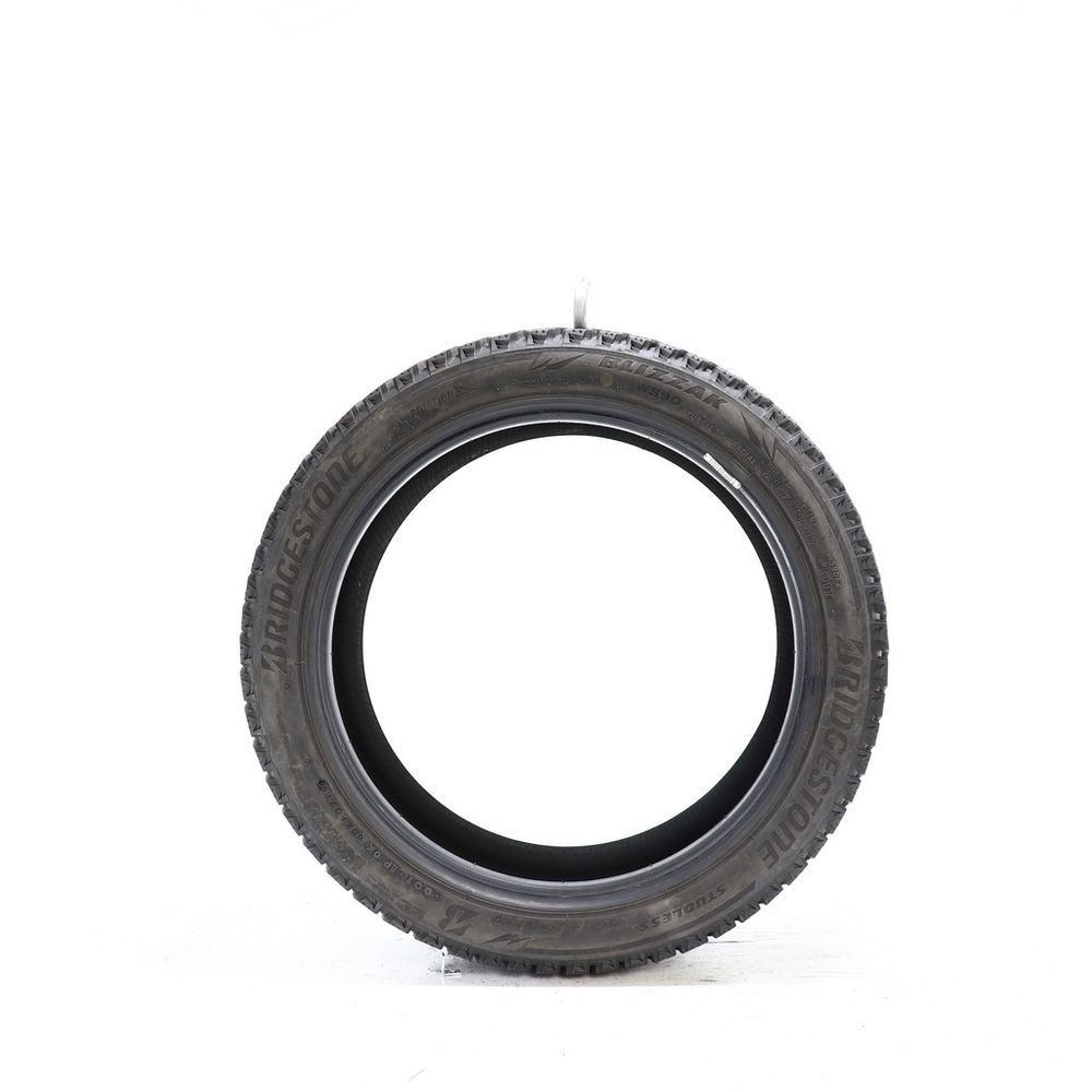 Set of (2) Used 215/45R17 Bridgestone Blizzak WS90 Studless 91T - 9-9.5/32 - Image 6