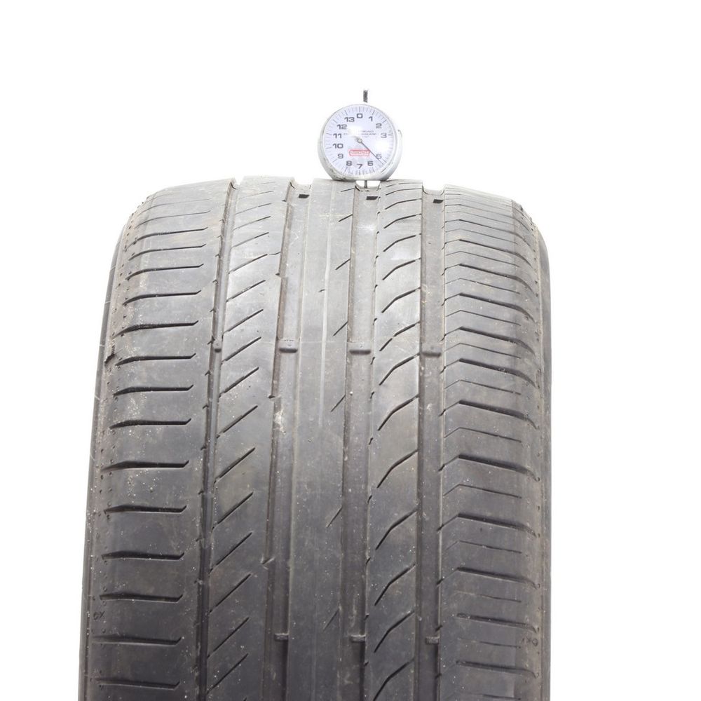 Set of (2) Used 255/40R21 Continental ContiSportContact 5 ContiSeal 102Y - 5-5.5/32 - Image 2