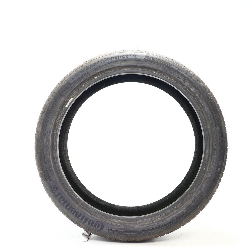 Set of (2) Used 255/40R21 Continental ContiSportContact 5 ContiSeal 102Y - 5-5.5/32 - Image 3