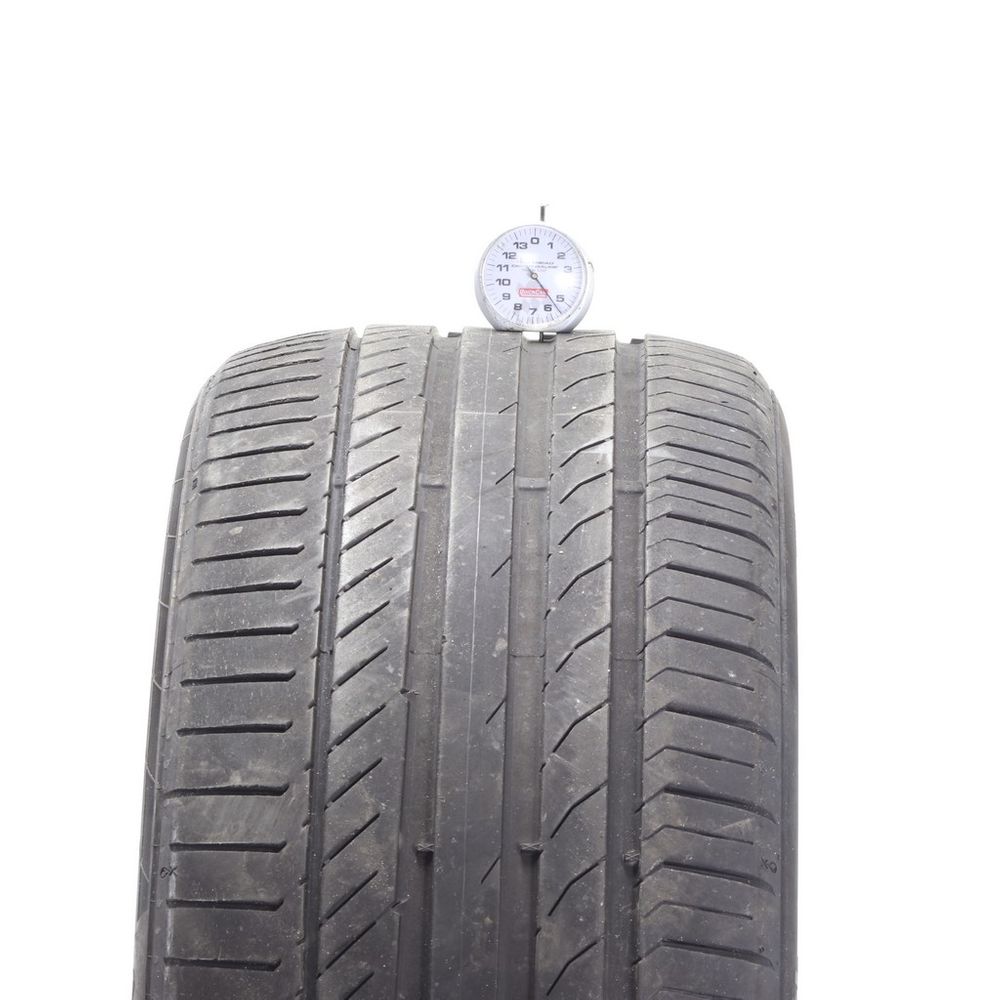 Set of (2) Used 255/40R21 Continental ContiSportContact 5 ContiSeal 102Y - 5-5.5/32 - Image 5