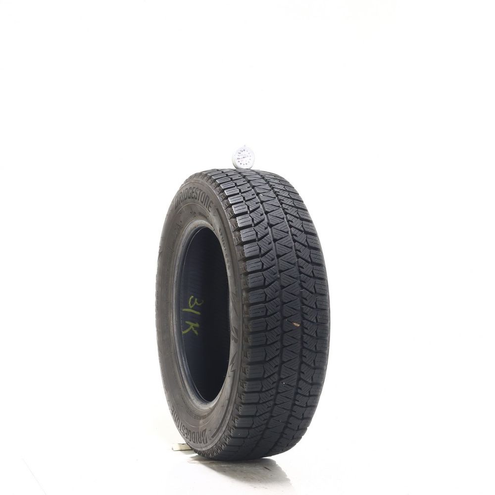 Set of (2) Used 195/65R15 Bridgestone Blizzak WS90 Studless 91H - 9.5/32 - Image 1