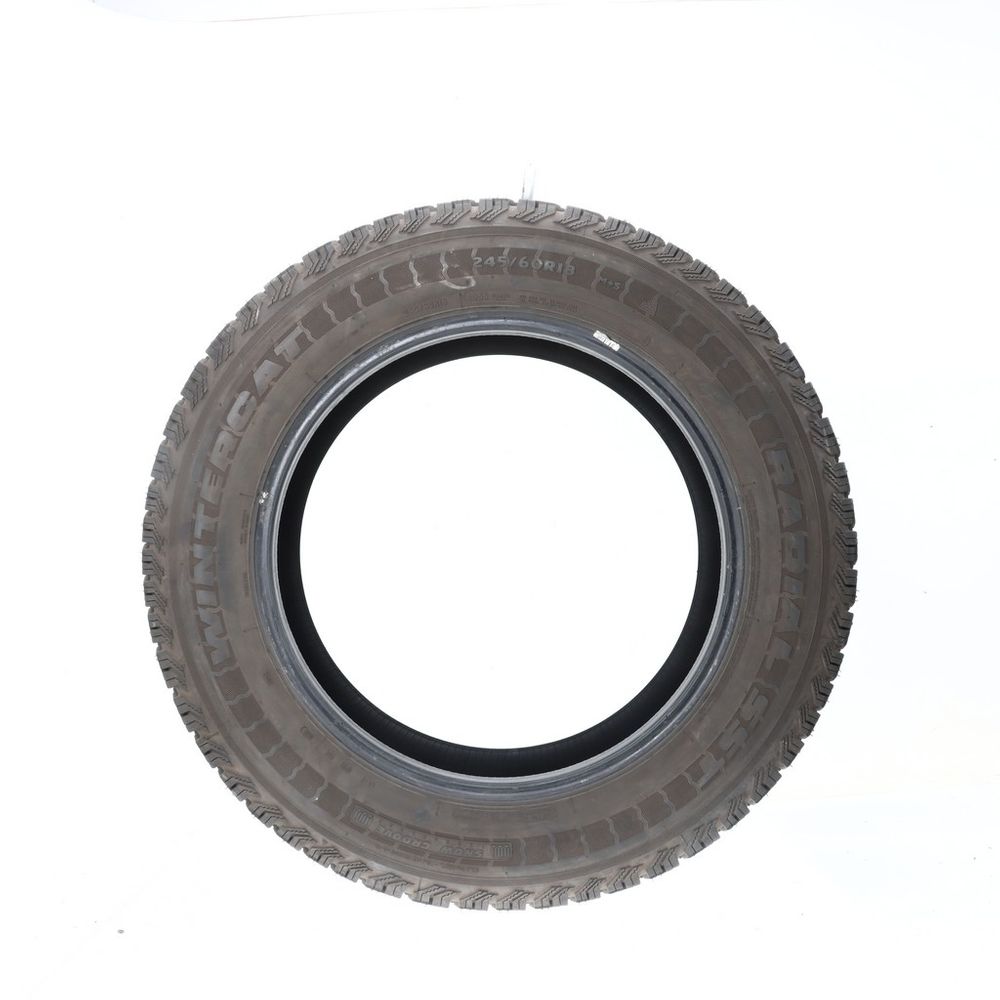 Set of (2) Used 245/60R18 Dean Wintercat Radial SST Studded 105S - 9/32 - Image 3