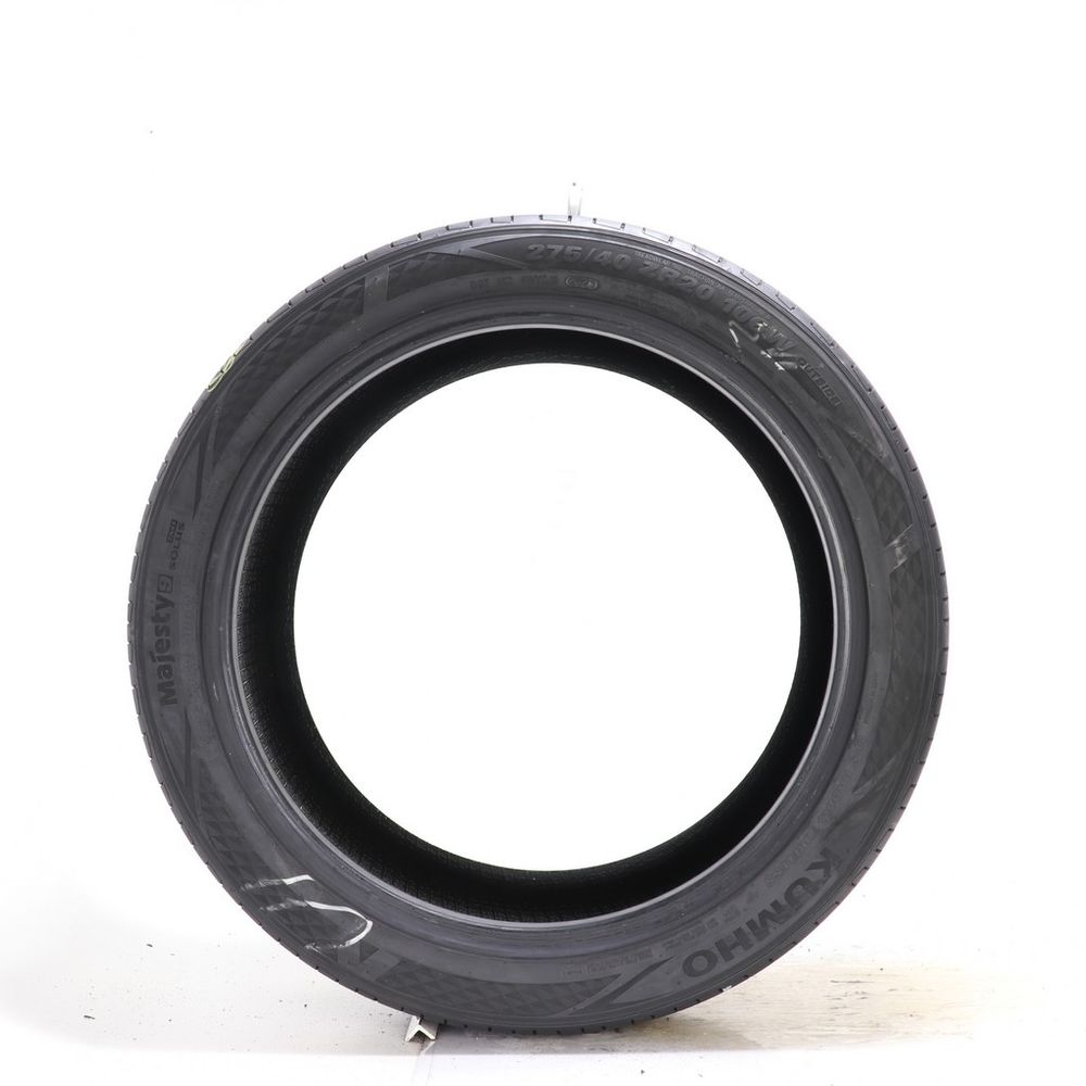 Set of (2) Used 275/40ZR20 Kumho Majesty 9 Solus TA91 106W - 8.5/32 - Image 3