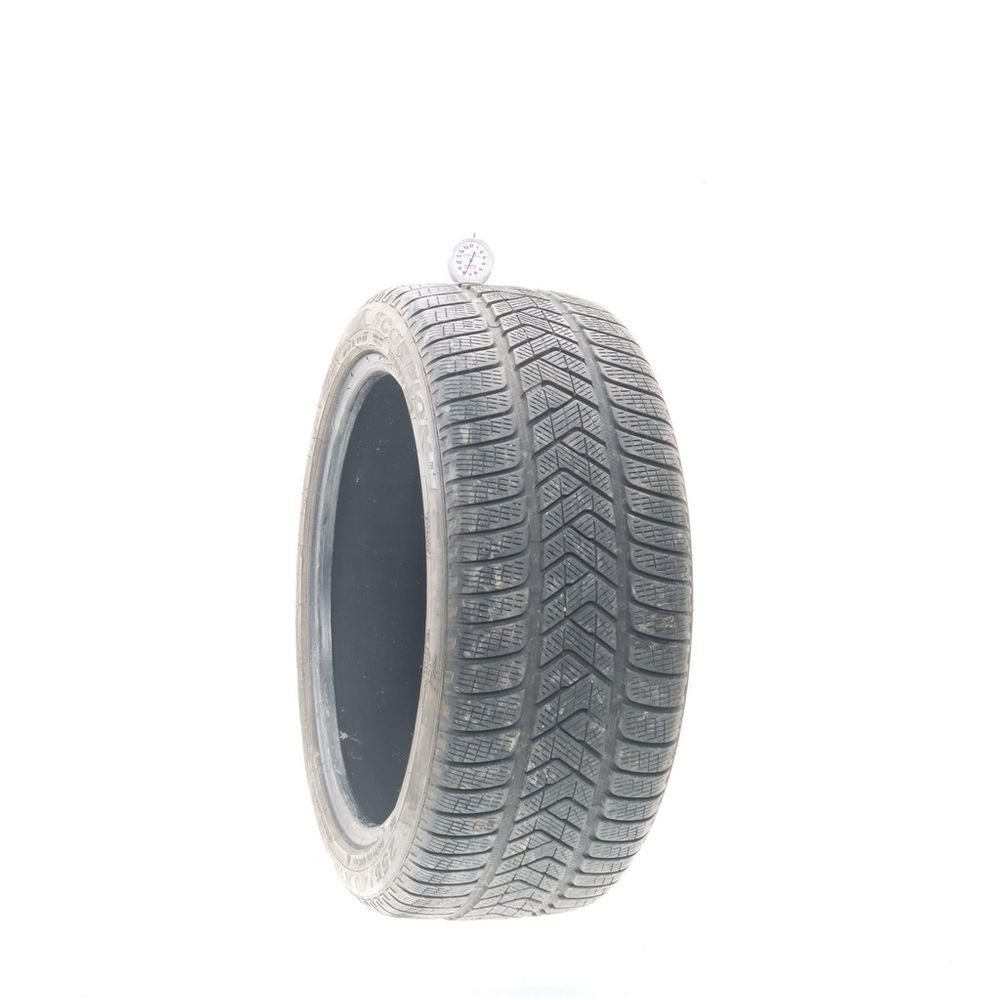 Set of (2) Used 255/40R19 Pirelli Scorpion Winter 100H - 7-7.5/32 - Image 4