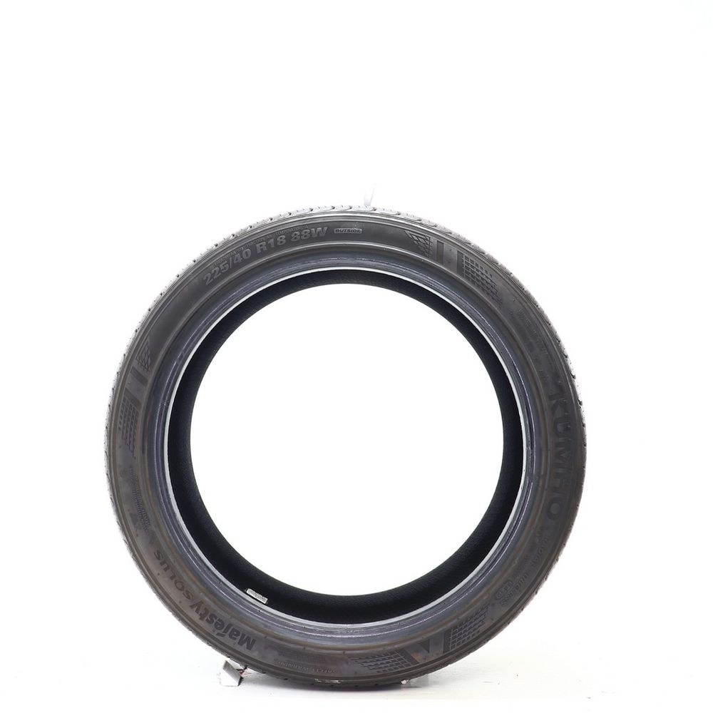 Set of (2) Used 225/40R18 Kumho Majesty Solus KU50 88W - 7-8/32 - Image 6