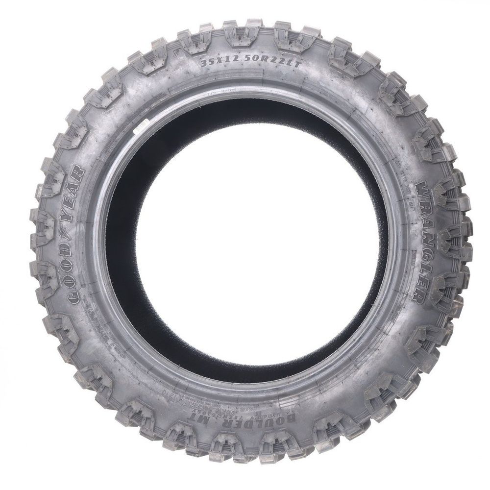 Set of (2) New LT 35X12.5R22 Goodyear Wrangler Boulder MT 121Q F - Image 3