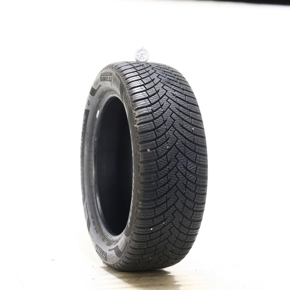 Set of (2) Used 235/55R19 Pirelli Scorpion Weather Active 105V - 9.5-10.5/32 - Image 1