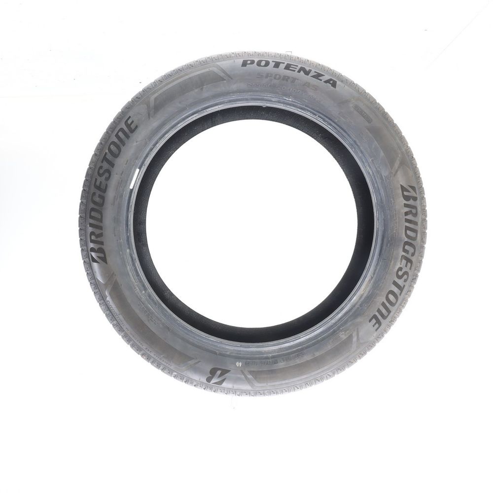 Used 255/50R20 Bridgestone Potenza Sport AS Enliten 109Y - 9/32 - Image 3
