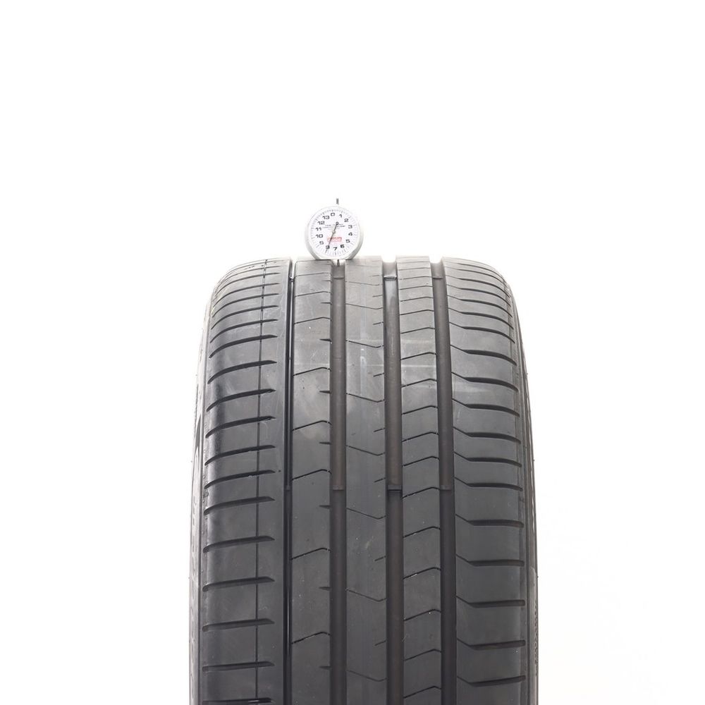 Set of (4) Used 265/35R21 Pirelli P Zero PZ4 LM1 Elect PNCS 103Y - 7-8/32 - Image 5
