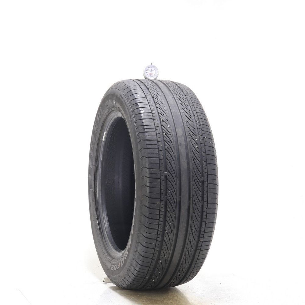 Set of (2) Used 235/55ZR17 Federal Formoza FD2 103W - 7.5-8/32 - Image 1