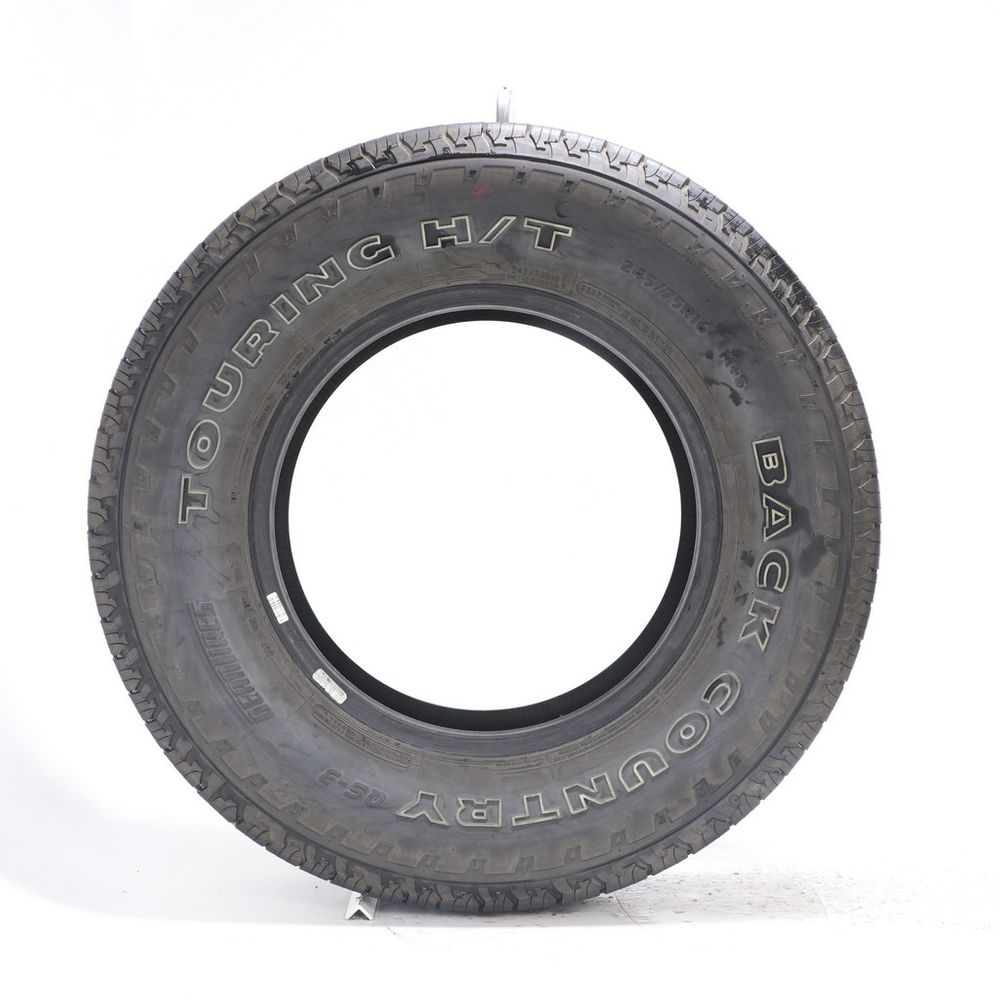 Set of (2) Used 245/75R16 DeanTires Back Country QS-3 Touring H/T 111T - 9.5-11/32 - Image 3