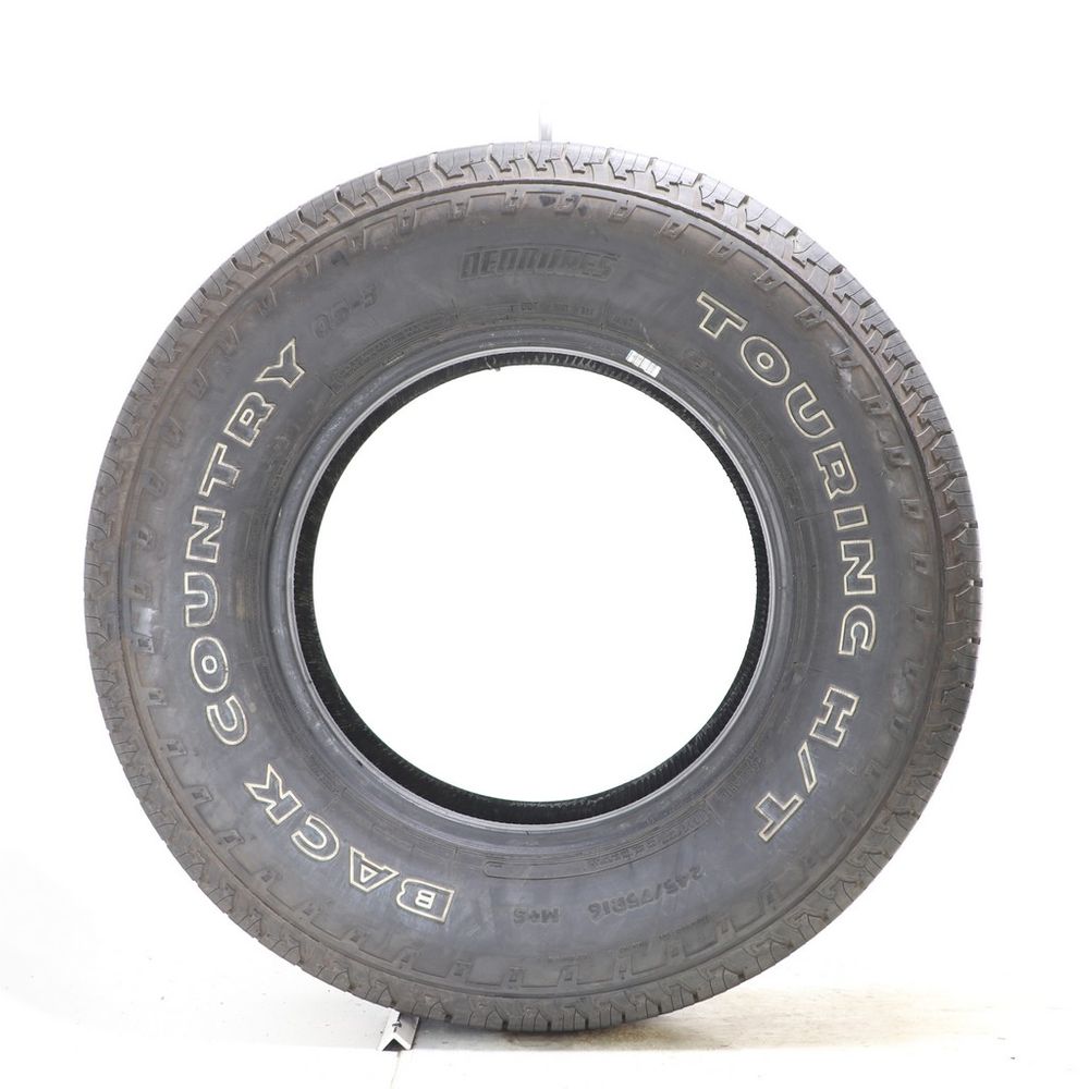 Set of (2) Used 245/75R16 DeanTires Back Country QS-3 Touring H/T 111T - 9.5-11/32 - Image 6