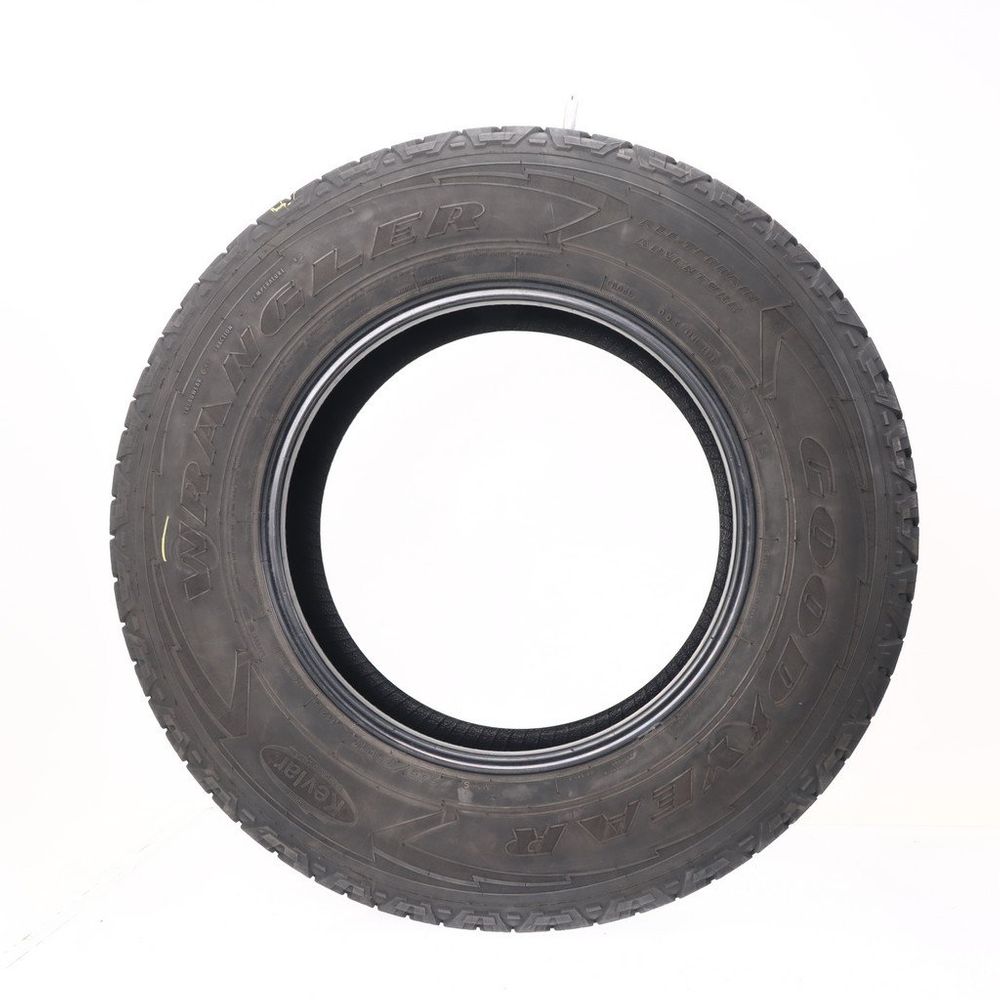 Set of (4) Used 245/75R17 Goodyear Wrangler All-Terrain Adventure Kevlar 112T - 6.5/32 - Image 3