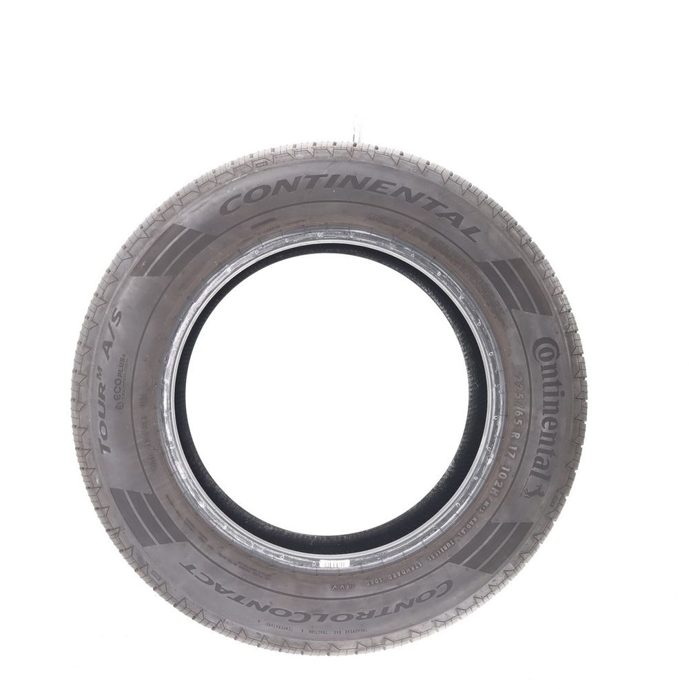 Set of (2) Used 225/65R17 Continental ControlContact Tour M A/S EV 102H - 8.5-9.5/32 - Image 3