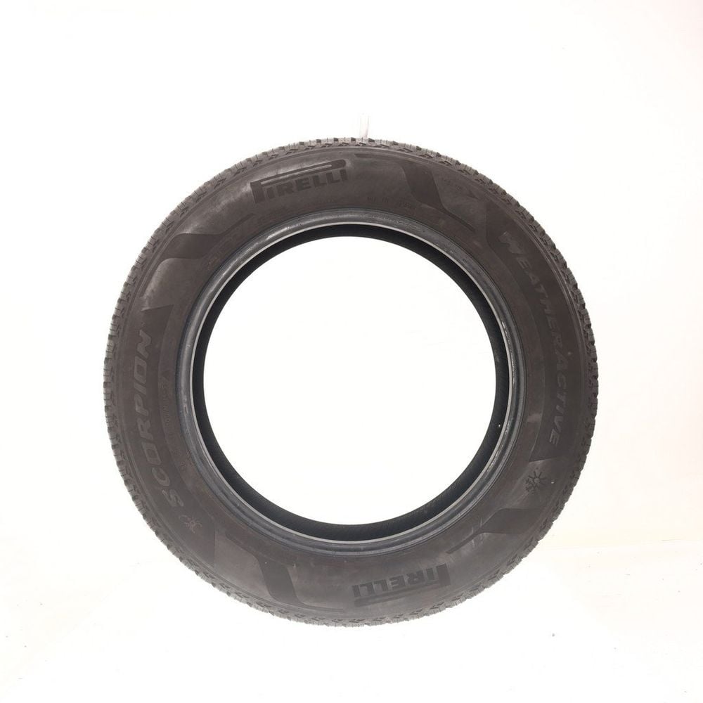 Set of (2) Used 225/60R18 Pirelli Scorpion Weather Active 100W - 9.5-10/32 - Image 3