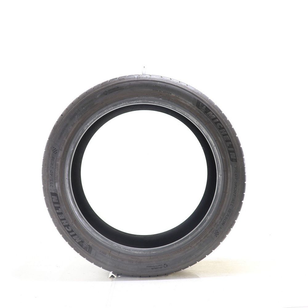 Set of (2) Used 255/40ZR18 Michelin Pilot Sport All Season 4 99Y - 5.5/32 - Image 3