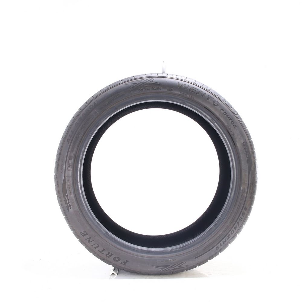 Set of (2) Used 255/40ZR19 Fortune Viento FSR702 100Y - 7.5-8.5/32 - Image 3