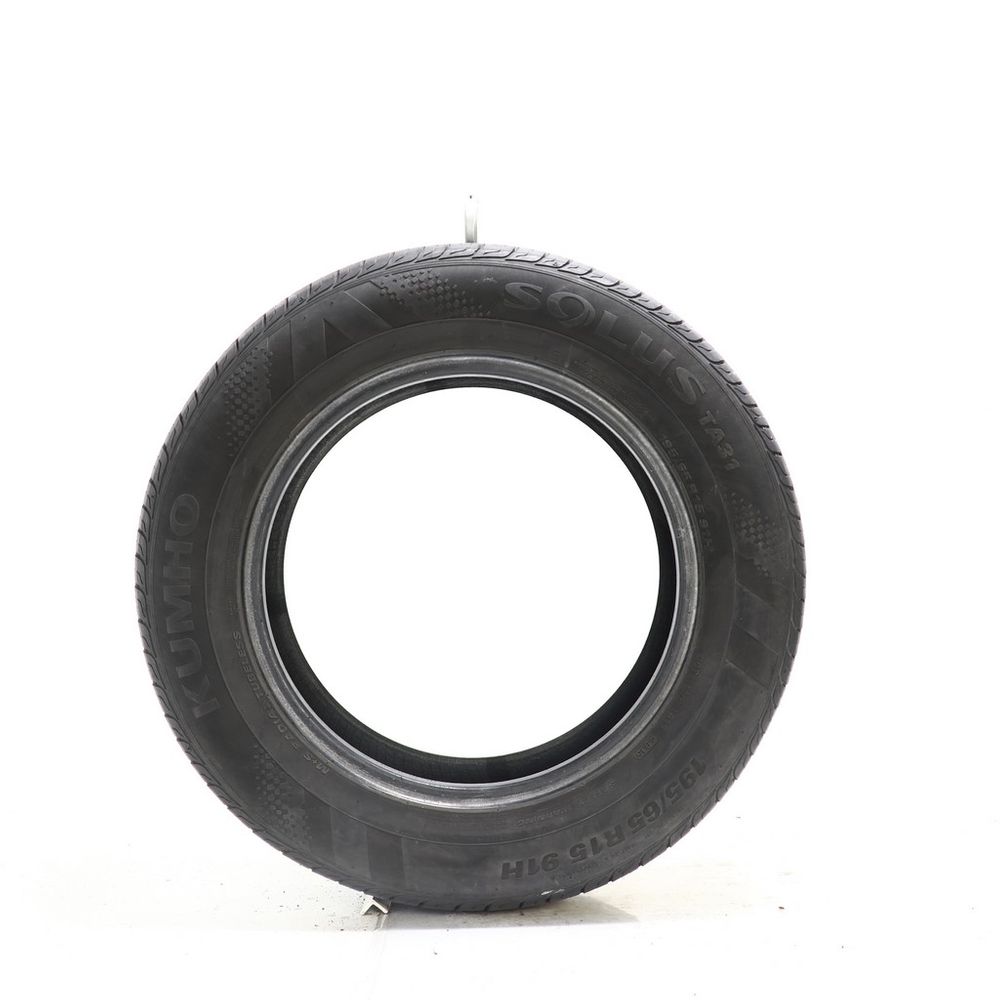 Set of (2) Used 195/65R15 Kumho Solus TA31 91H - 7-8.5/32 - Image 6