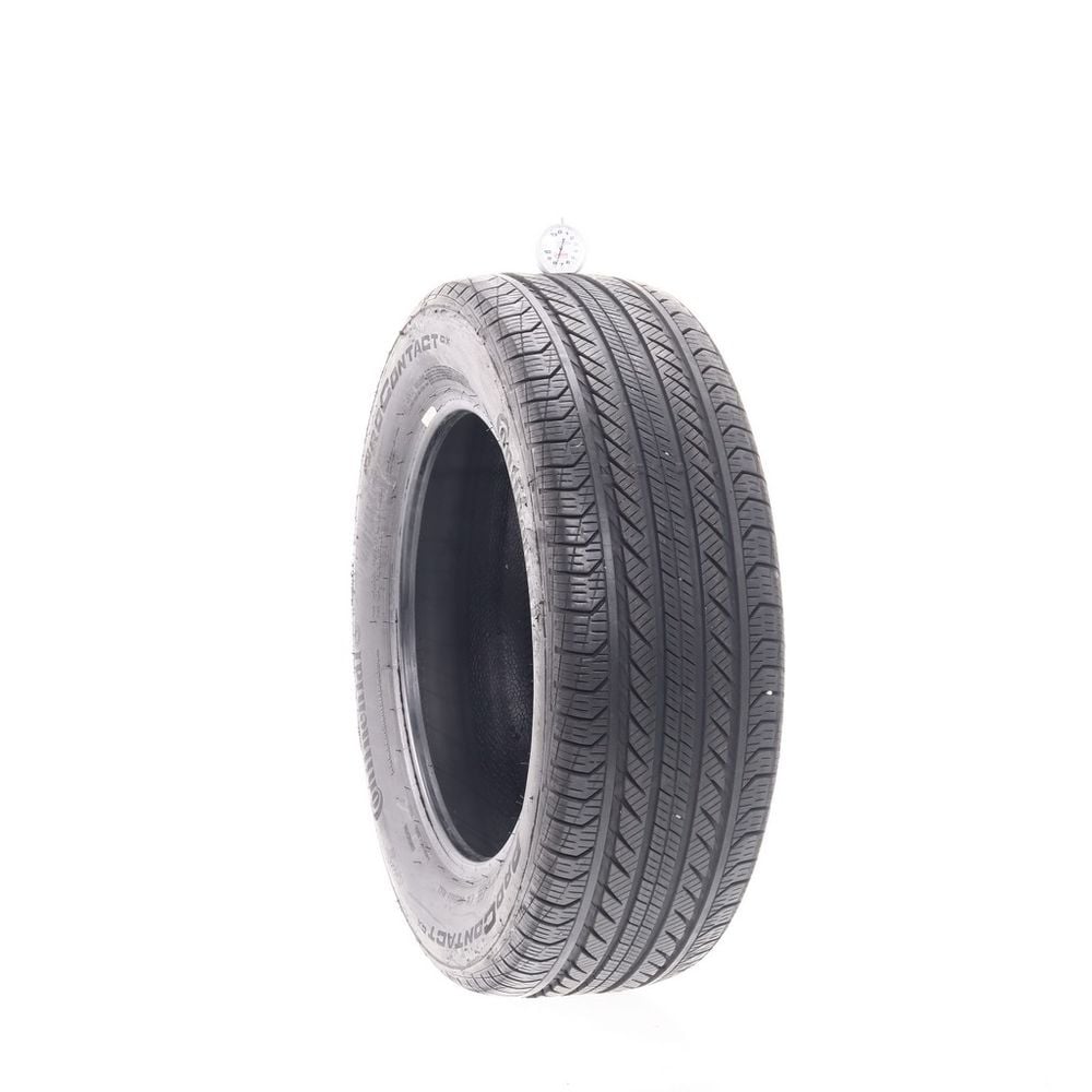 Set of (2) Used 225/60R17 Continental ProContact GX 98T - 7.5-8/32 - Image 1