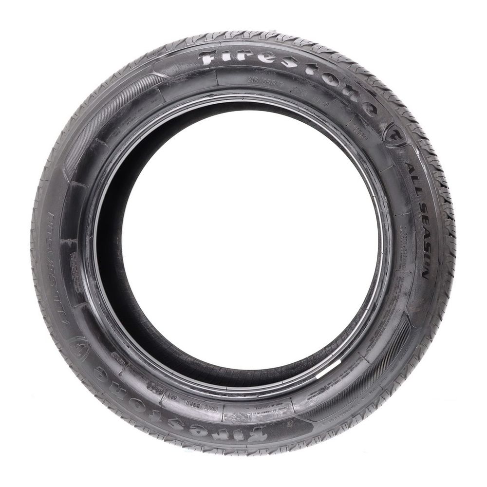 Set of (2) Used 215/55R17 Firestone All Season (Firestone) 94H - 7-8.5/32 - Image 3