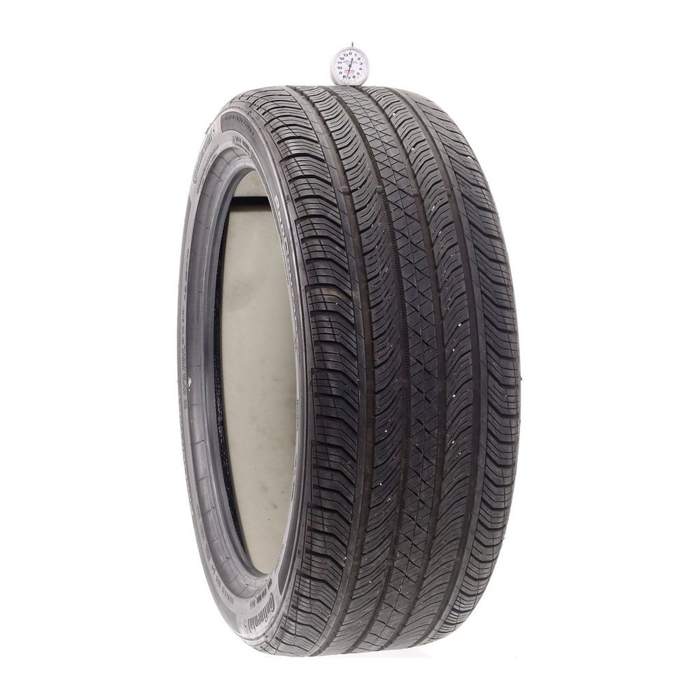 Set of (2) Used 255/40R20 Continental ProContact TX AO ContiSilent  101H - 7.5/32 - Image 1