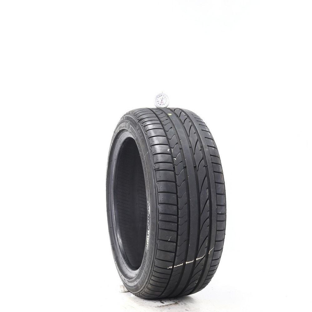 Set of (2) Used 225/45R17 Bridgestone Potenza RE050A II Run Flat 91V - 7.5/32 - Image 1