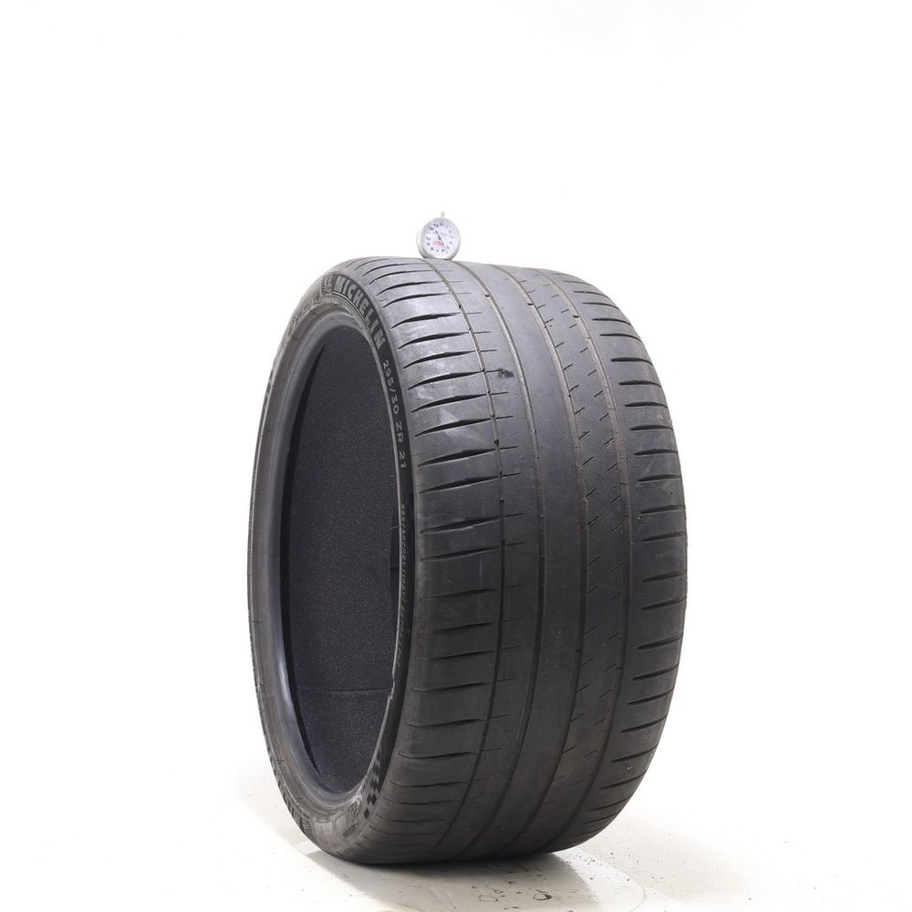 Used 295/30ZR21 Michelin Pilot Sport 4 S T1 Acoustic 102Y - 5.5/32 - Image 1