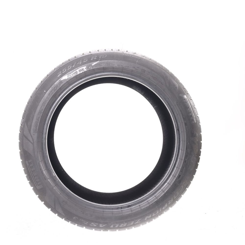 Set of (2) Used 255/45R19 Pirelli Scorpion Zero AS Plus 3 Elect PNCS 104Y - 7.5-9/32 - Image 3