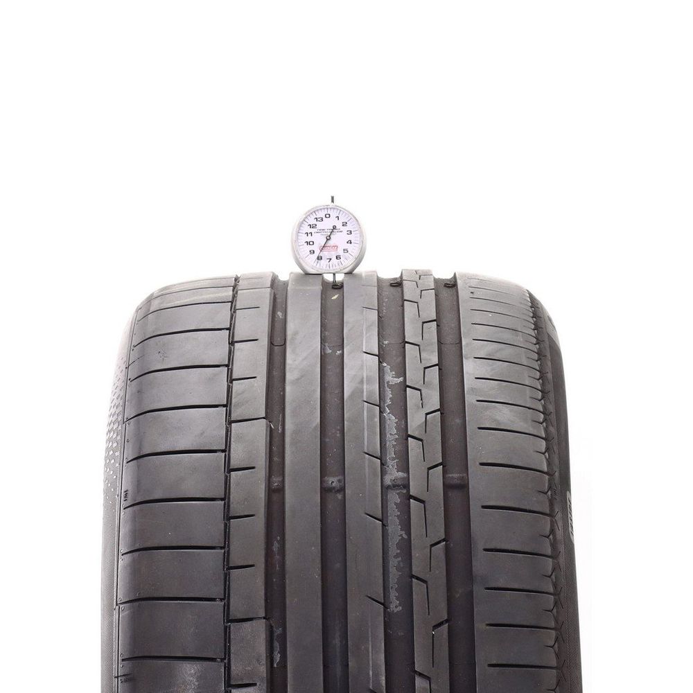 Set of (4) Used 285/35R22 Continental SportContact 6 TO ContiSilent 106Y - 7.5-8/32 - Image 5