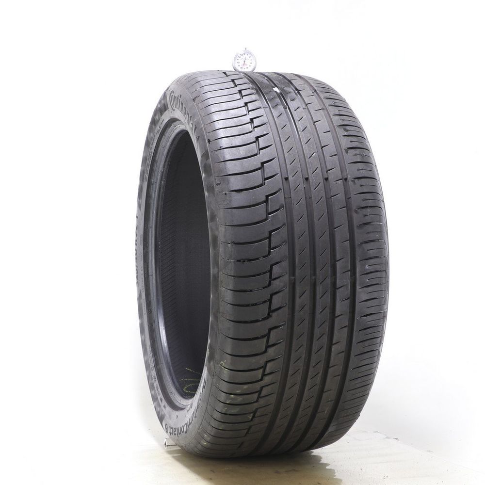 Set of (2) Used 325/40R22 Continental PremiumContact 6 MO 114Y - 7.5-9/32 - Image 1