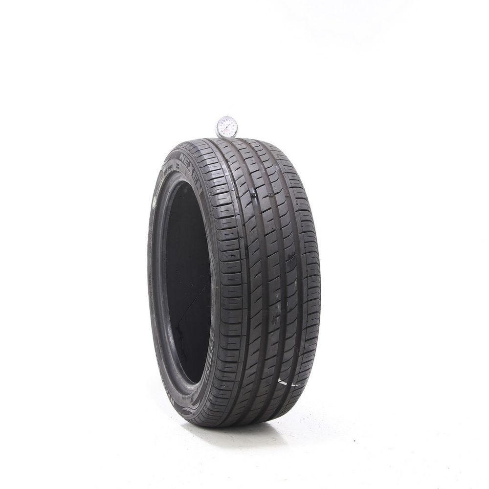 Set of (2) Used P 215/45ZR17 Nexen N Fera SU1 91W - 8.5-9/32 - Image 1