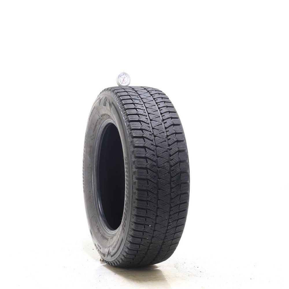 Set of (2) Used 205/65R15 Bridgestone Blizzak WS90 Studless 94T - 8-9.5/32 - Image 1
