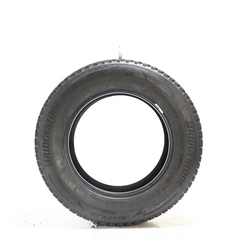 Set of (2) Used 205/65R15 Bridgestone Blizzak WS90 Studless 94T - 8-9.5/32 - Image 3